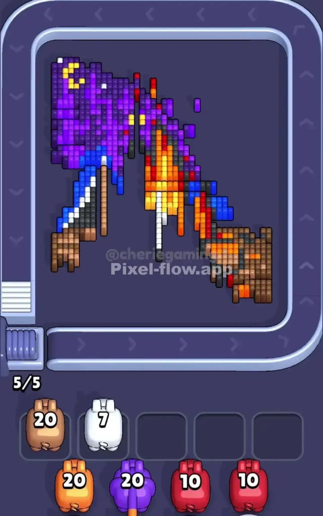 Pixel Flow Level 784 Solution 3