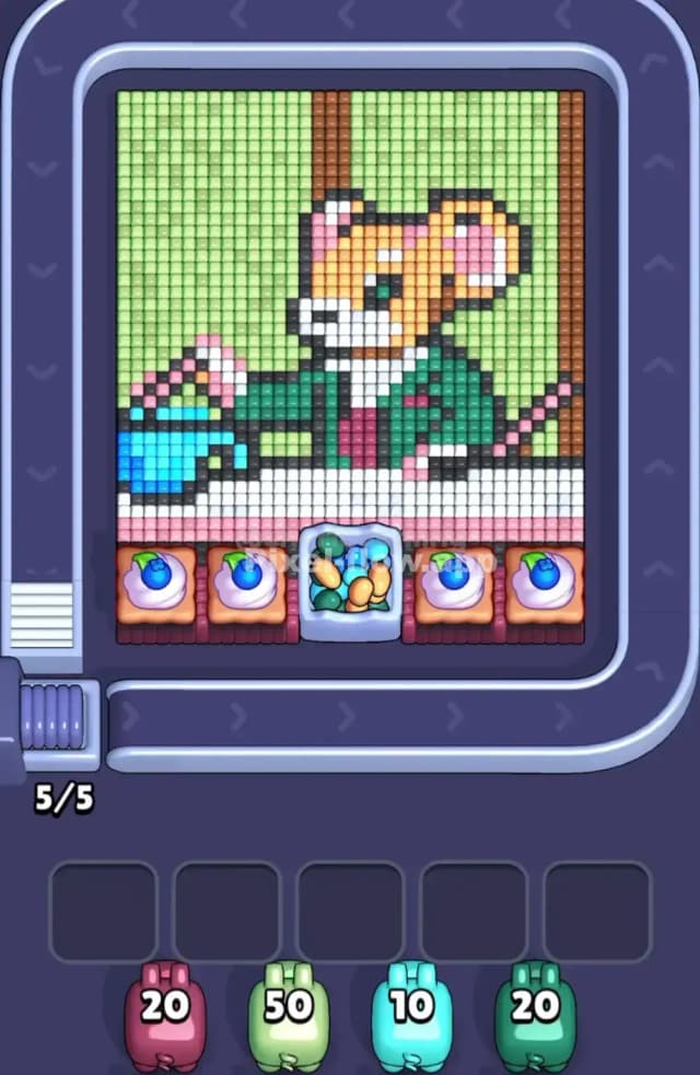 Pixel Flow Level 1866 Gameplay