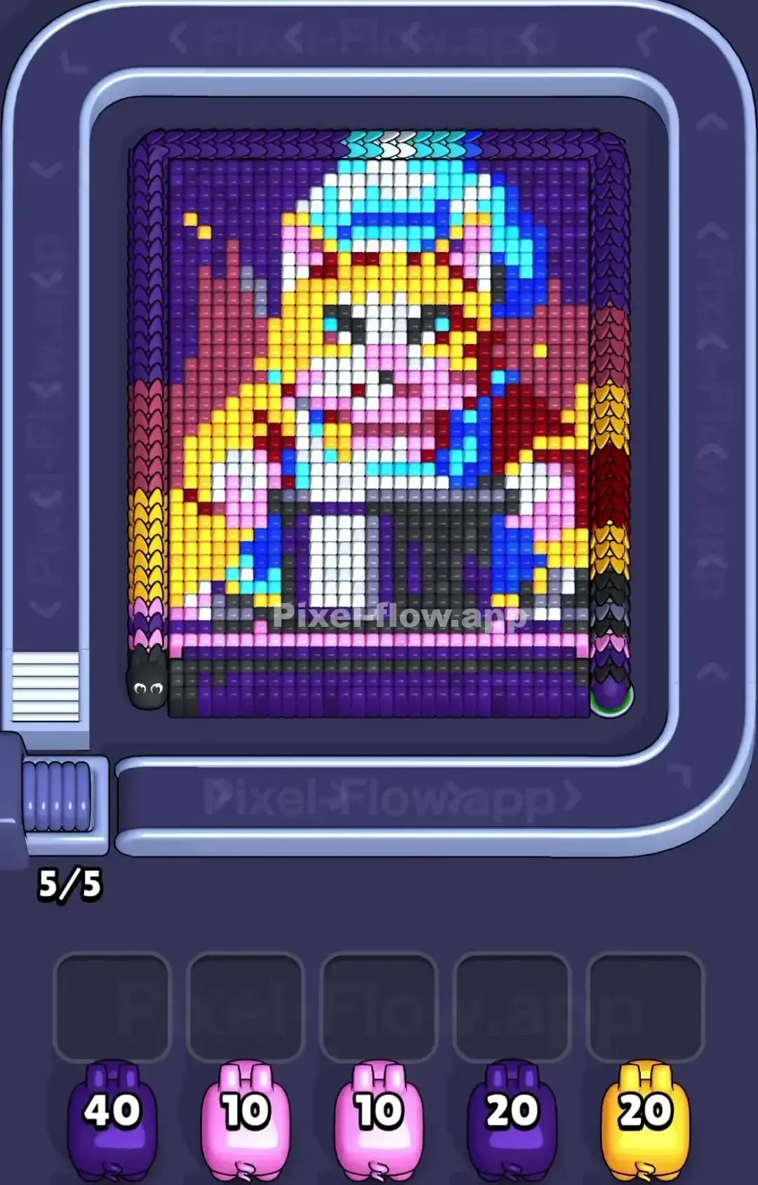 Pixel Flow Level 1516 Screenshot