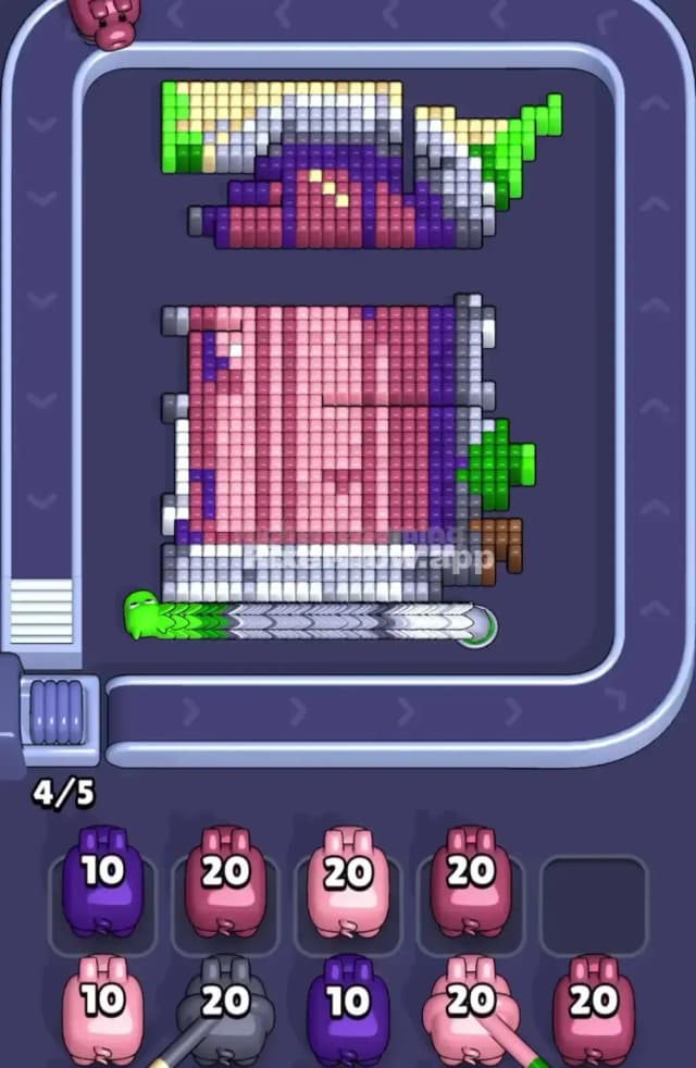 Pixel Flow Level 1819 Solution 2