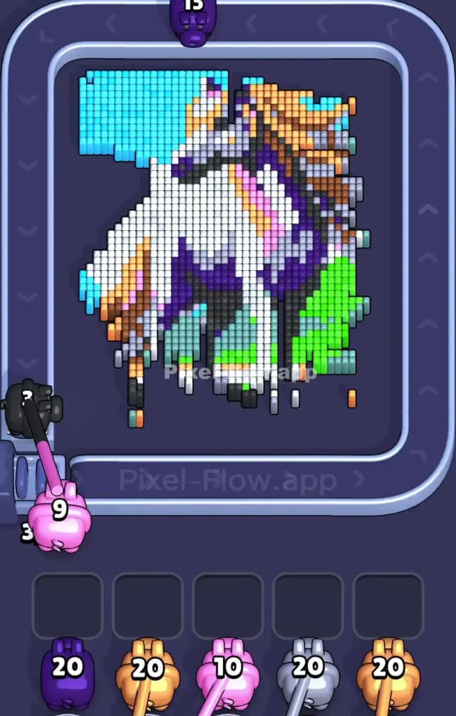 Pixel Flow Level 842 Solution 1