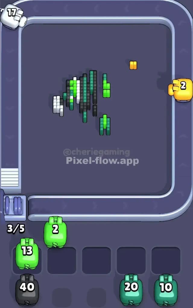 Pixel Flow Level 312 Solution 3