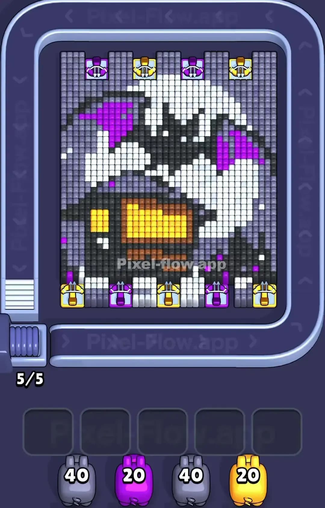 Pixel Flow Level 1541 Screenshot