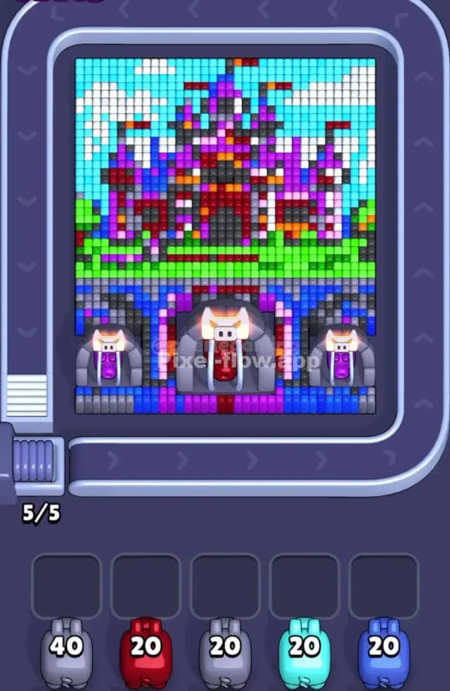 Pixel Flow Level 1789 Gameplay