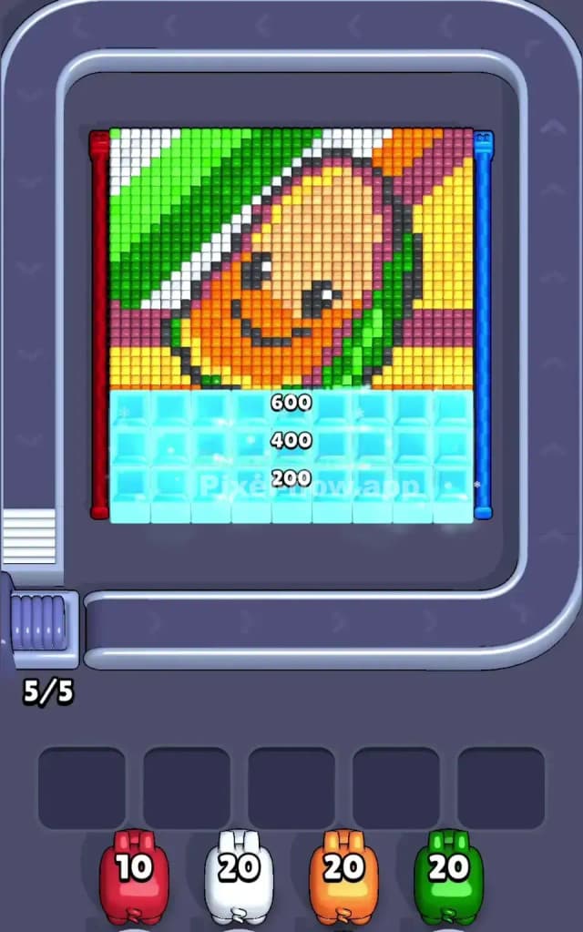 Pixel Flow Level 691 Gameplay
