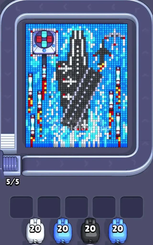 Pixel Flow Level 755 Gameplay