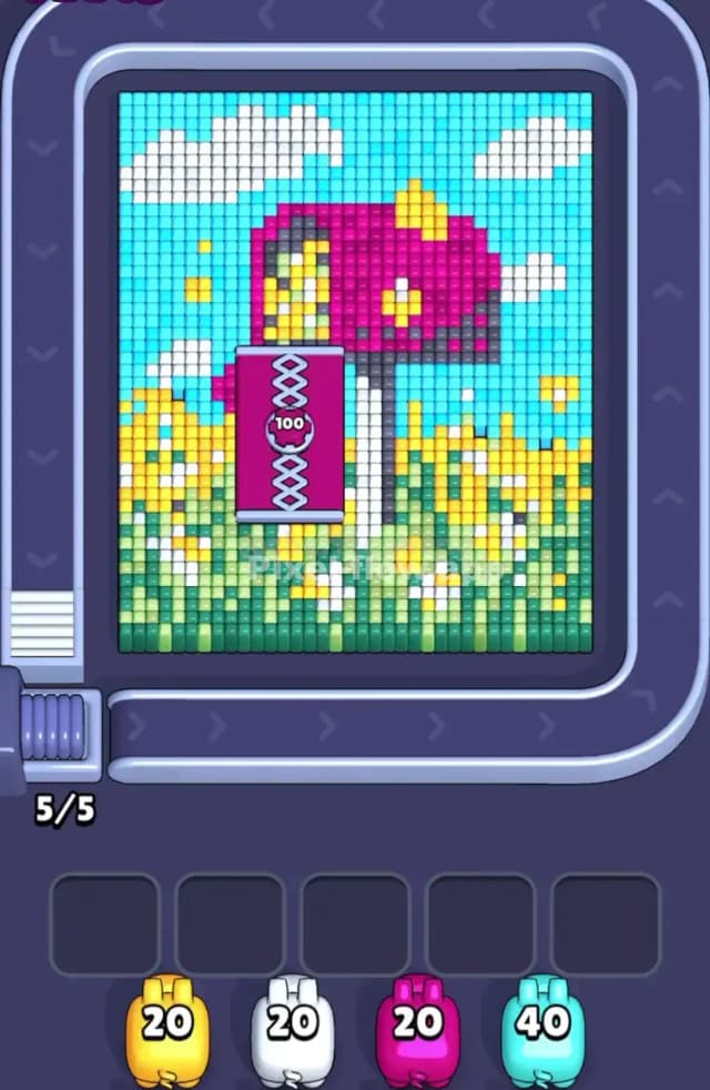 Pixel Flow Level 1675 Gameplay