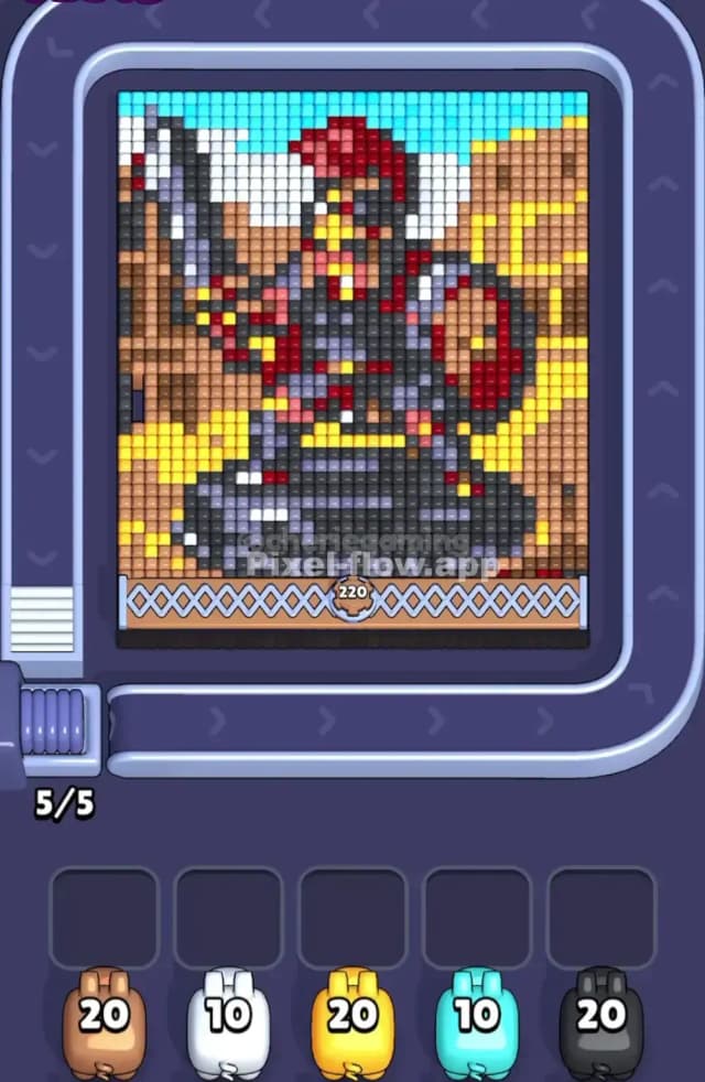 Pixel Flow Level 1880 Gameplay