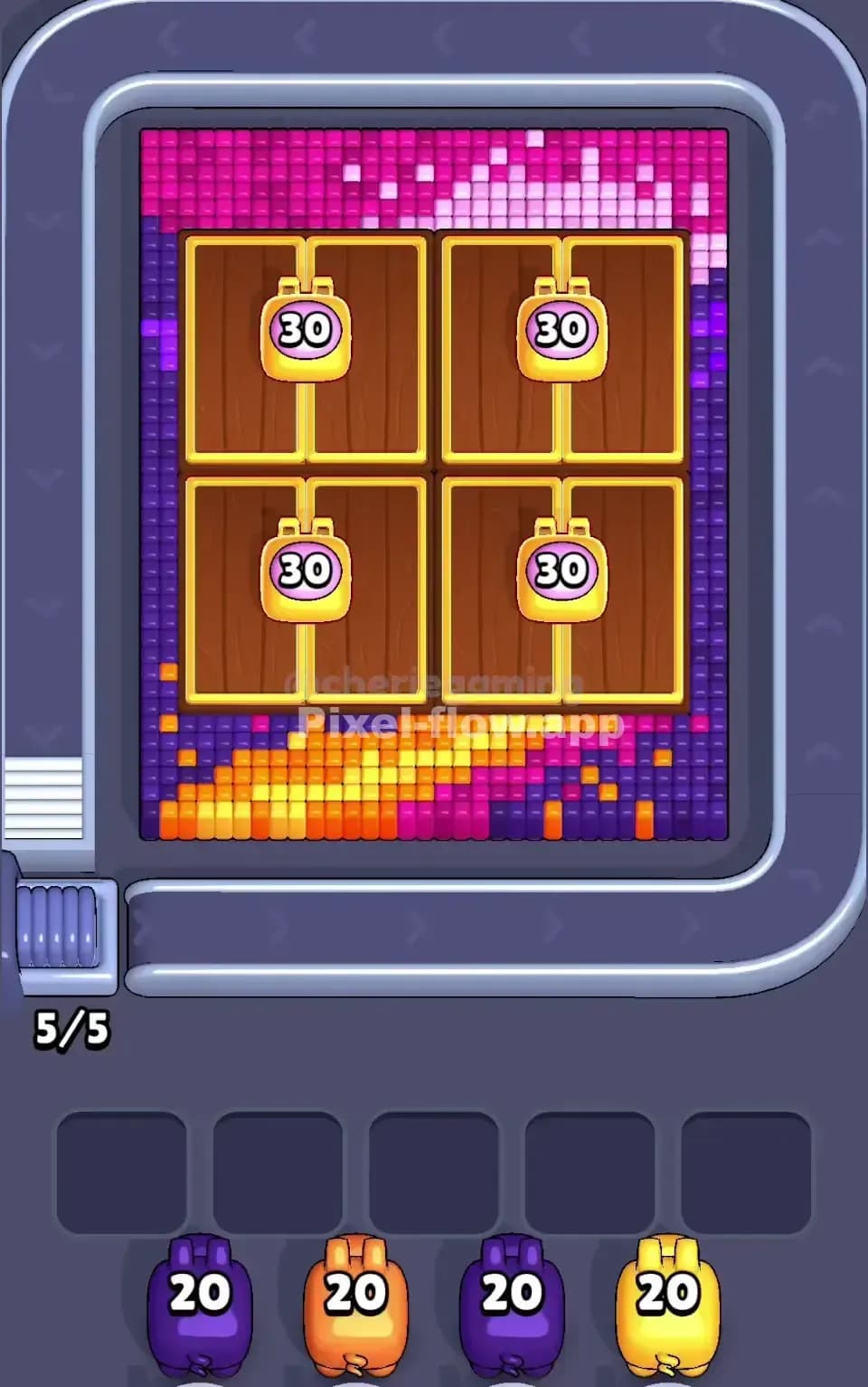 Pixel Flow Level 460 Screenshot