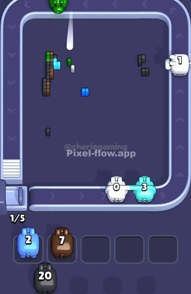 Pixel Flow Level 1838 Solution 3