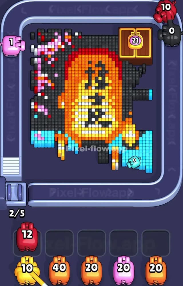 Pixel Flow Level 1176 Solution 1