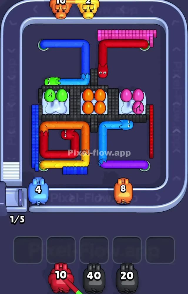 Pixel Flow Level 1192 Solution 2