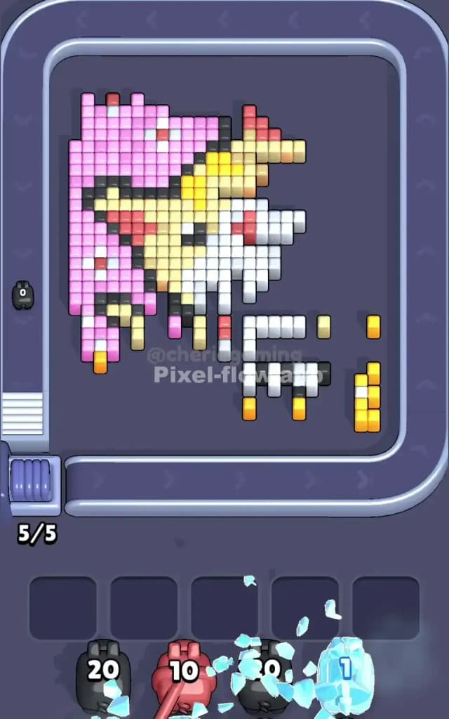 Pixel Flow Level 321 Solution 2