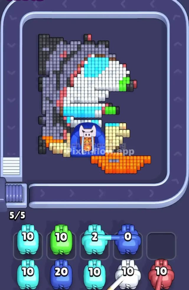 Pixel Flow Level 1800 Solution 2