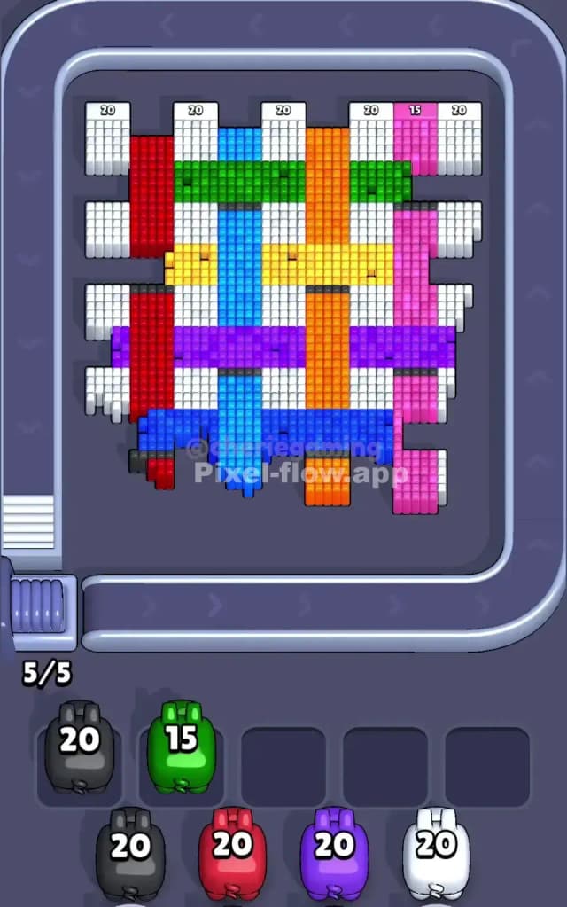 Pixel Flow Level 752 Solution 1