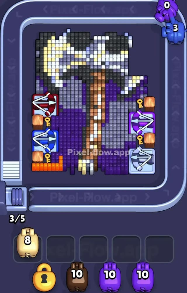 Pixel Flow Level 1502 Solution 1