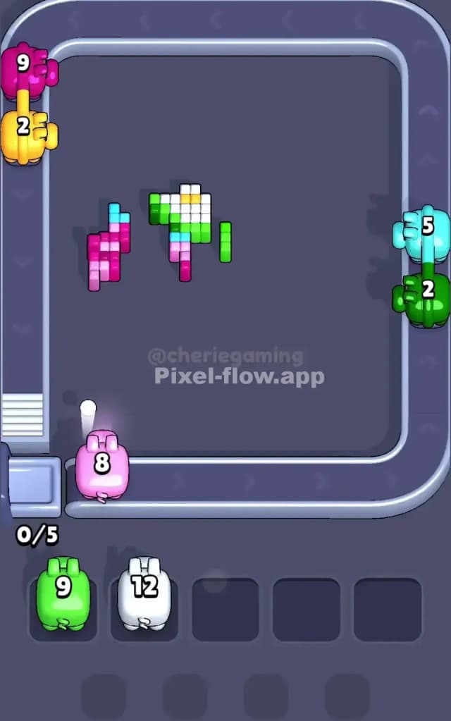 Pixel Flow Level 543 Solution 3