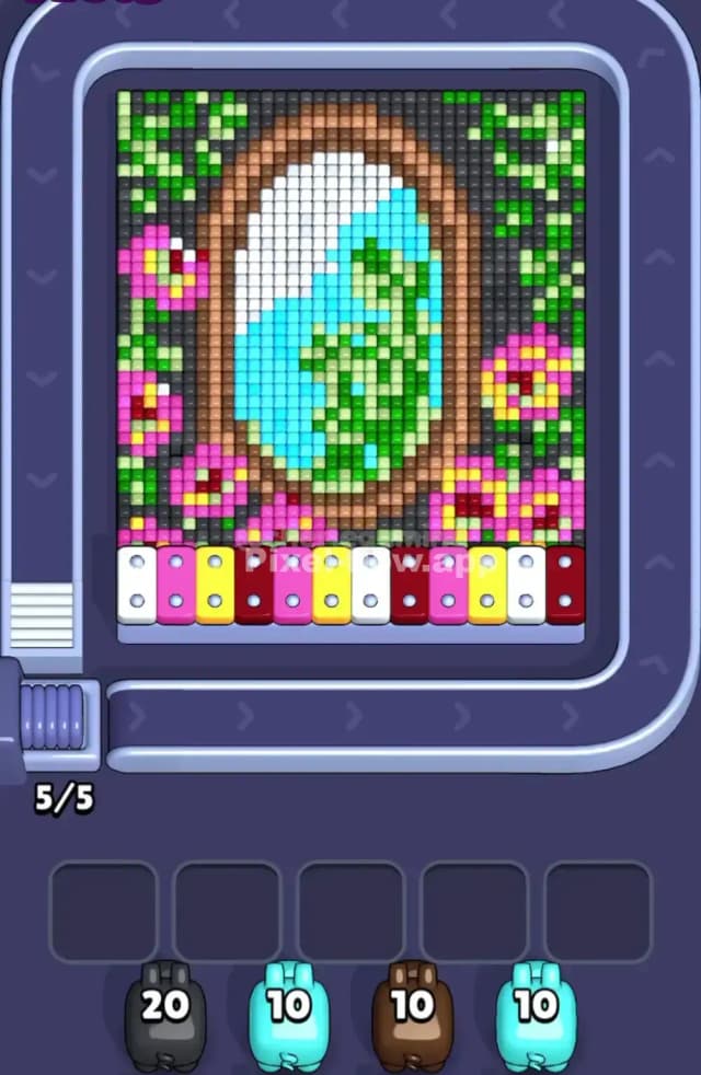 Pixel Flow Level 1629 Gameplay
