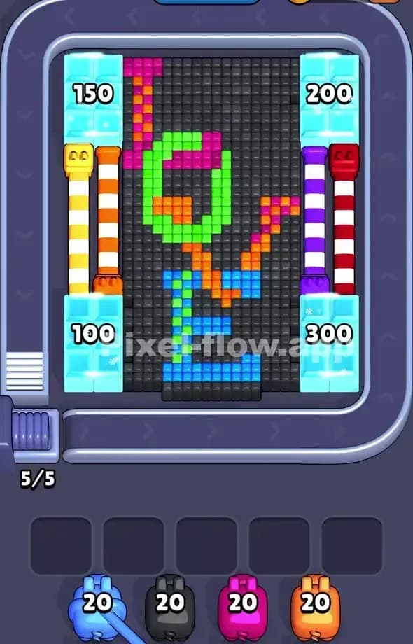 Pixel Flow Level 560 Screenshot