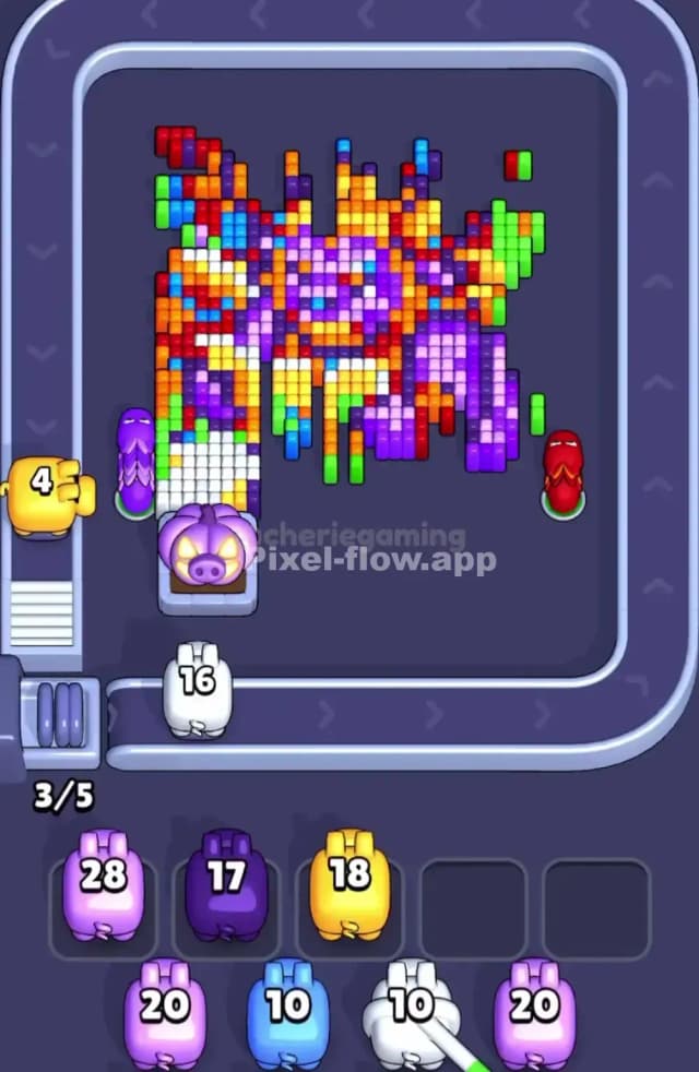 Pixel Flow Level 1822 Solution 2