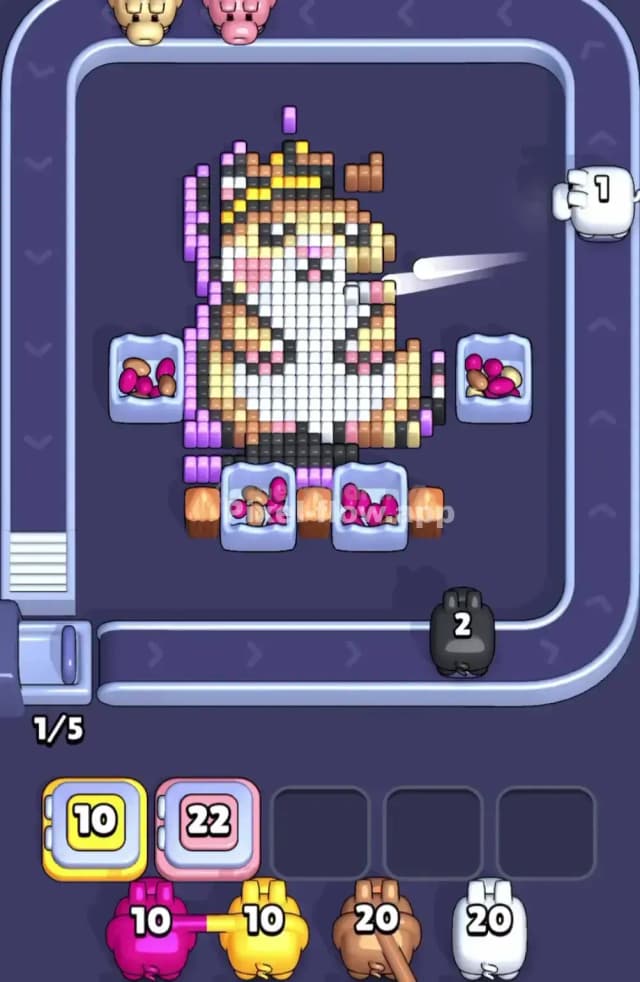 Pixel Flow Level 1873 Solution 1