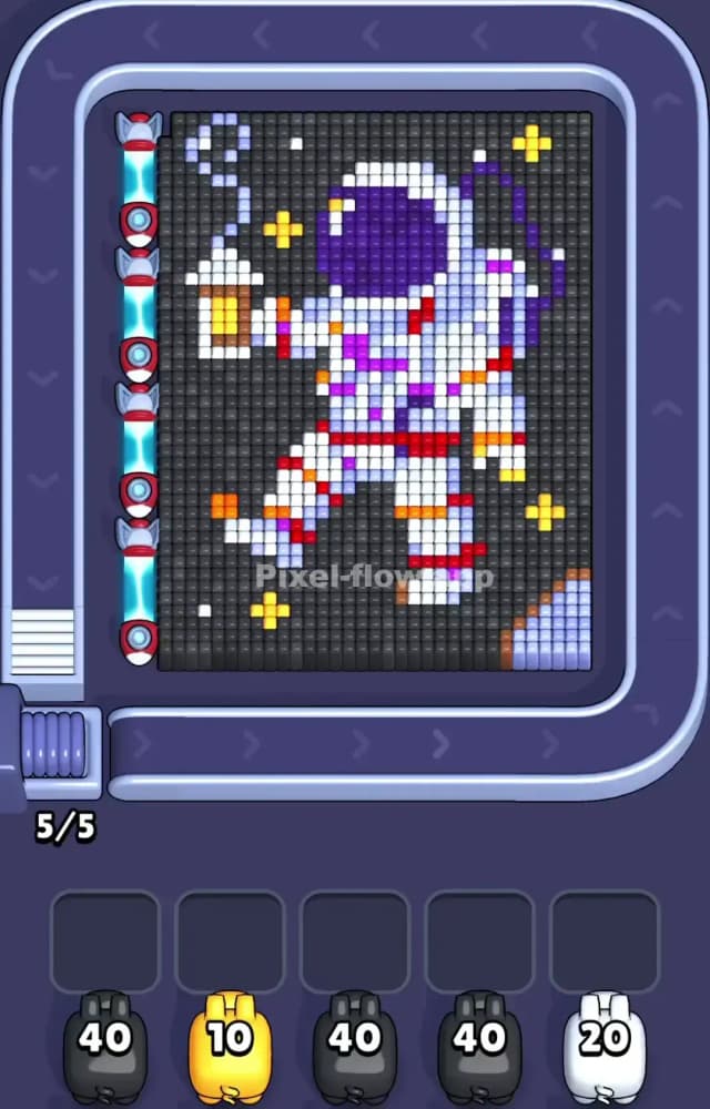 Pixel Flow Level 1059 Gameplay