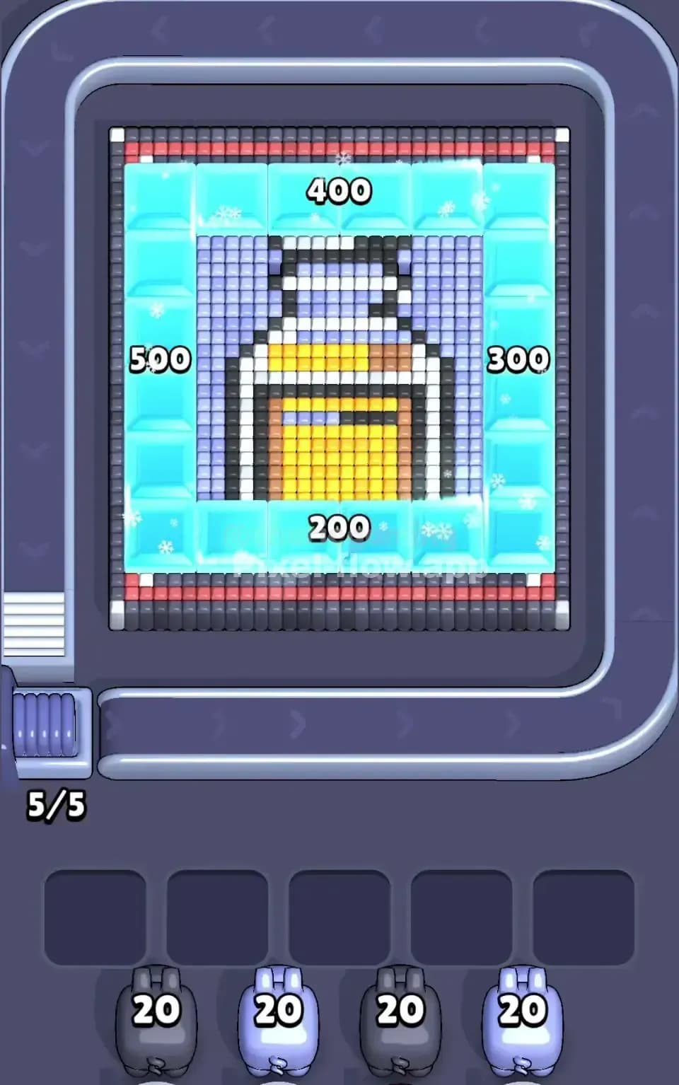 Pixel Flow Level 729 Screenshot