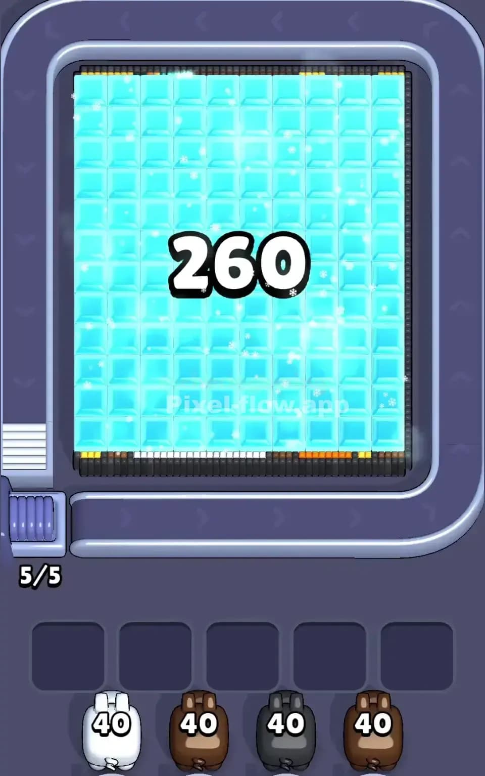 Pixel Flow Level 492 Screenshot