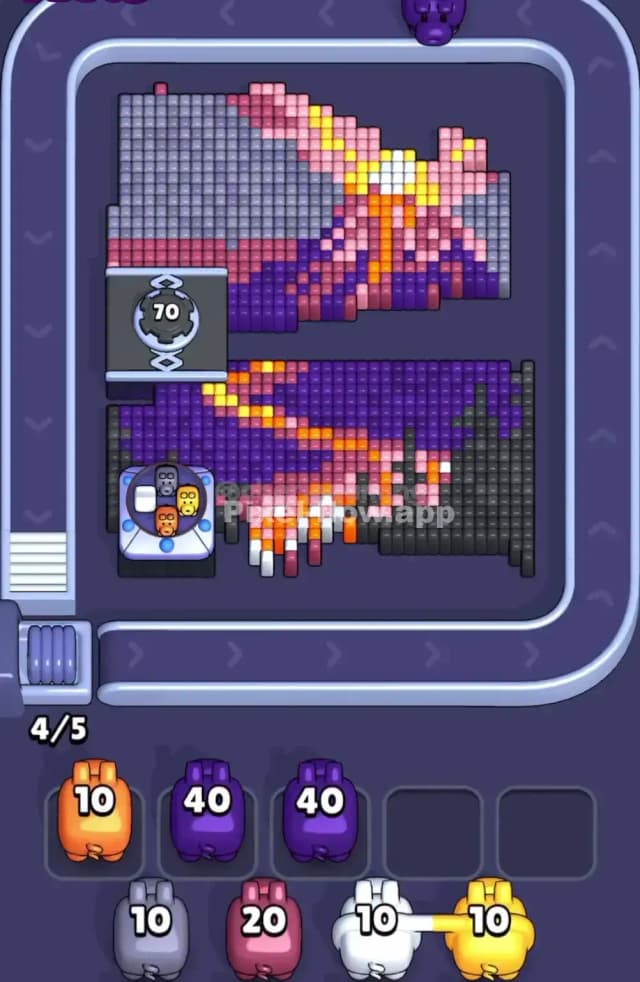 Pixel Flow Level 1684 Solution 1