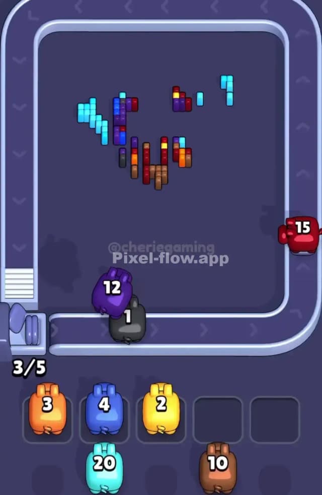 Pixel Flow Level 1829 Solution 3