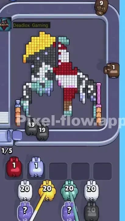 Pixel Flow Level 532 Solution 2