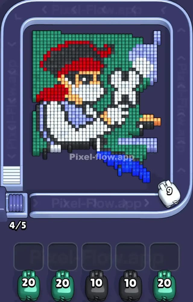 Pixel Flow Level 1161 Solution 1