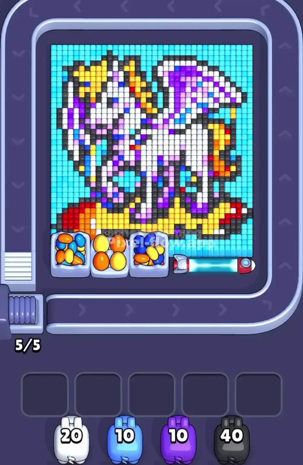 Pixel Flow Level 1857 Screenshot