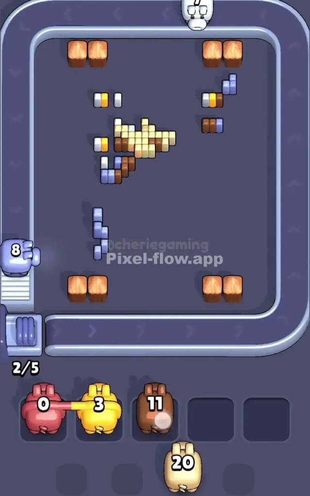 Pixel Flow Level 531 Solution 3