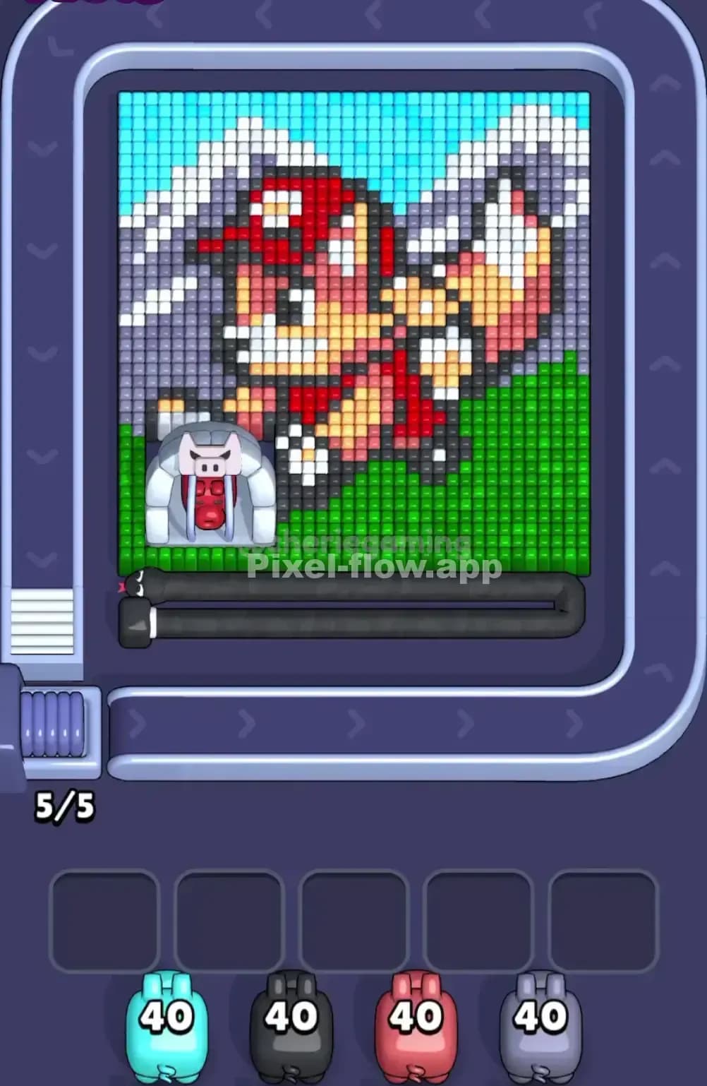Pixel Flow Level 1781 Screenshot
