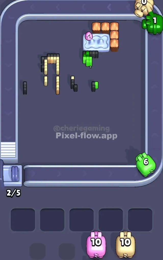 Pixel Flow Level 323 Solution 3