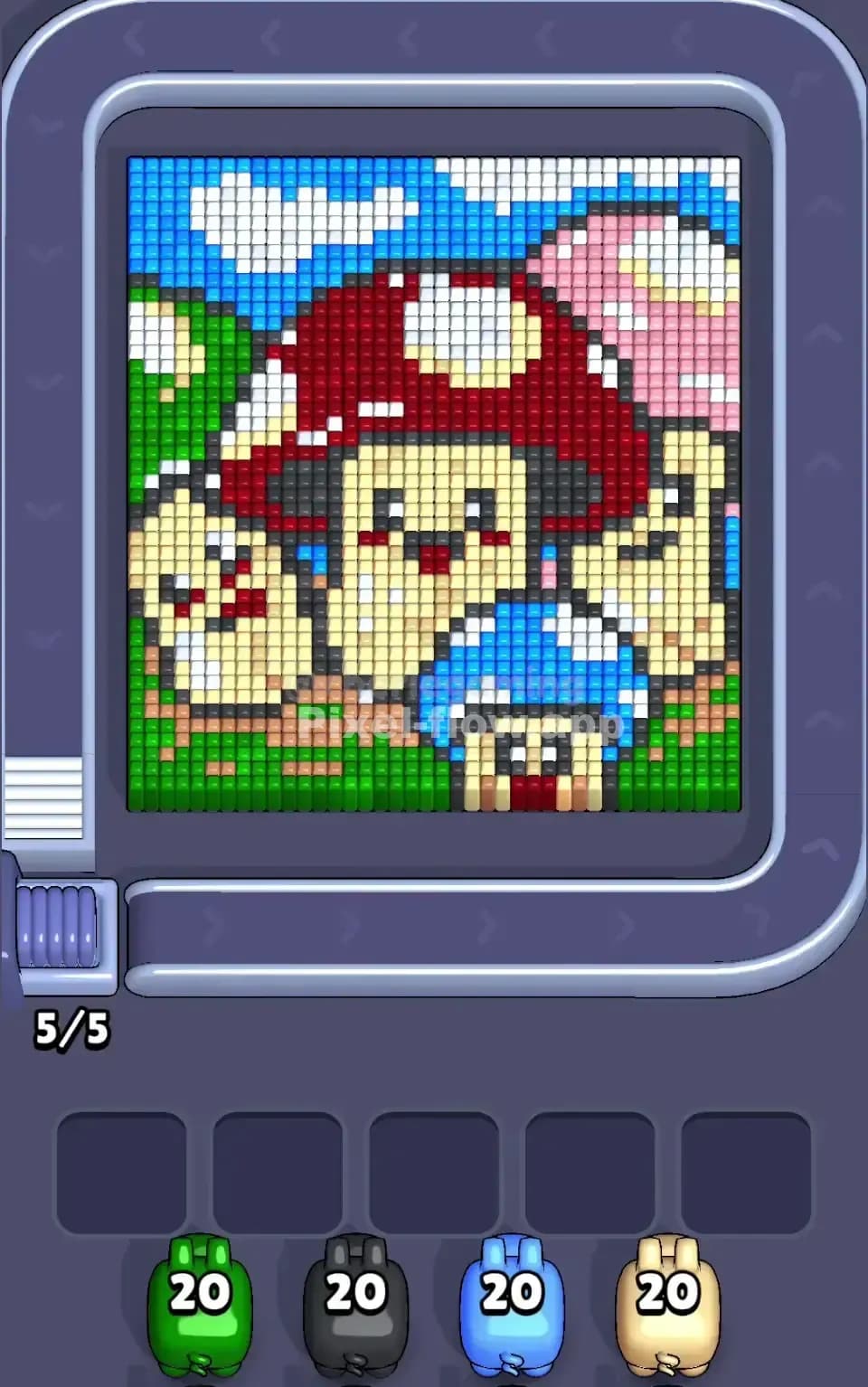 Pixel Flow Level 768 Screenshot