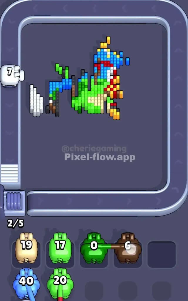 Pixel Flow Level 775 Solution 3