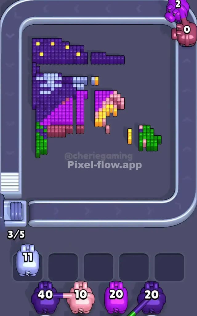 Pixel Flow Level 757 Solution 3