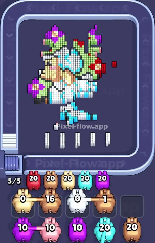 Pixel Flow Level 1070 Solution 2