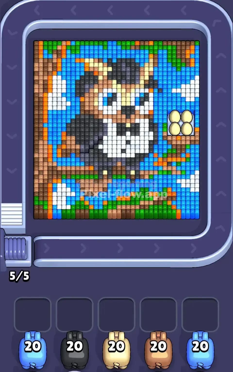 Pixel Flow Level 779 Screenshot