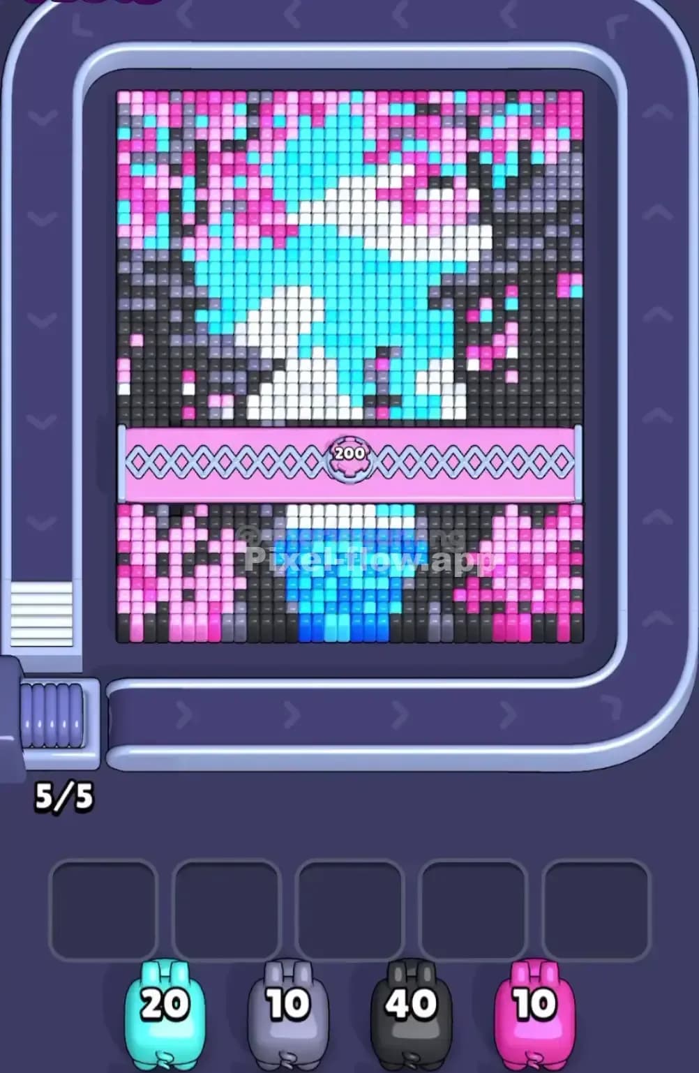 Pixel Flow Level 1665 Screenshot