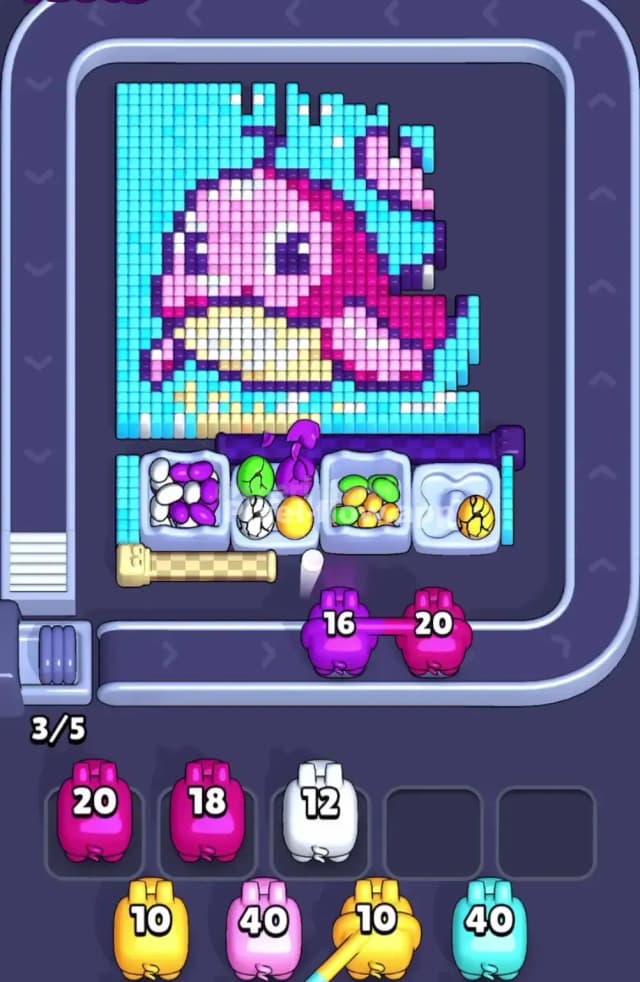 Pixel Flow Level 1630 Solution 1