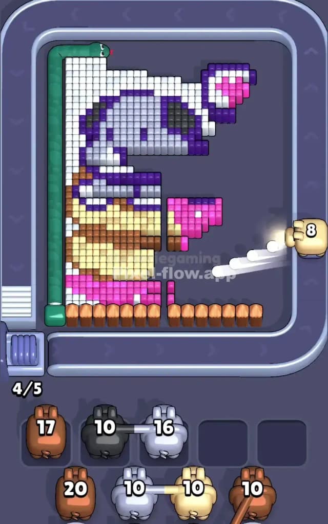 Pixel Flow Level 689 Solution 2