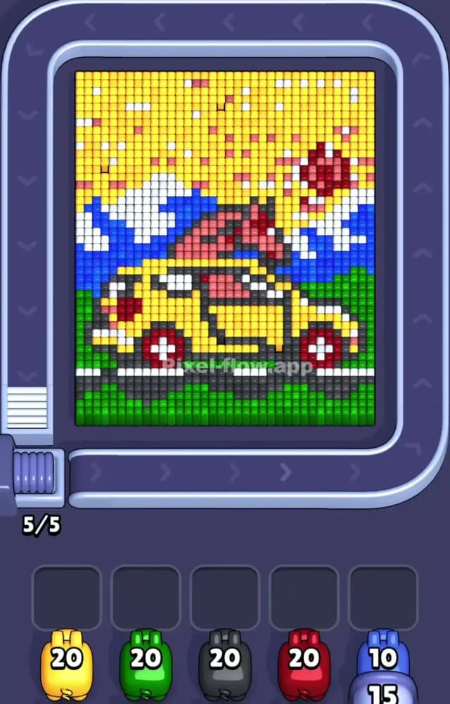 Pixel Flow Level 1036 Gameplay