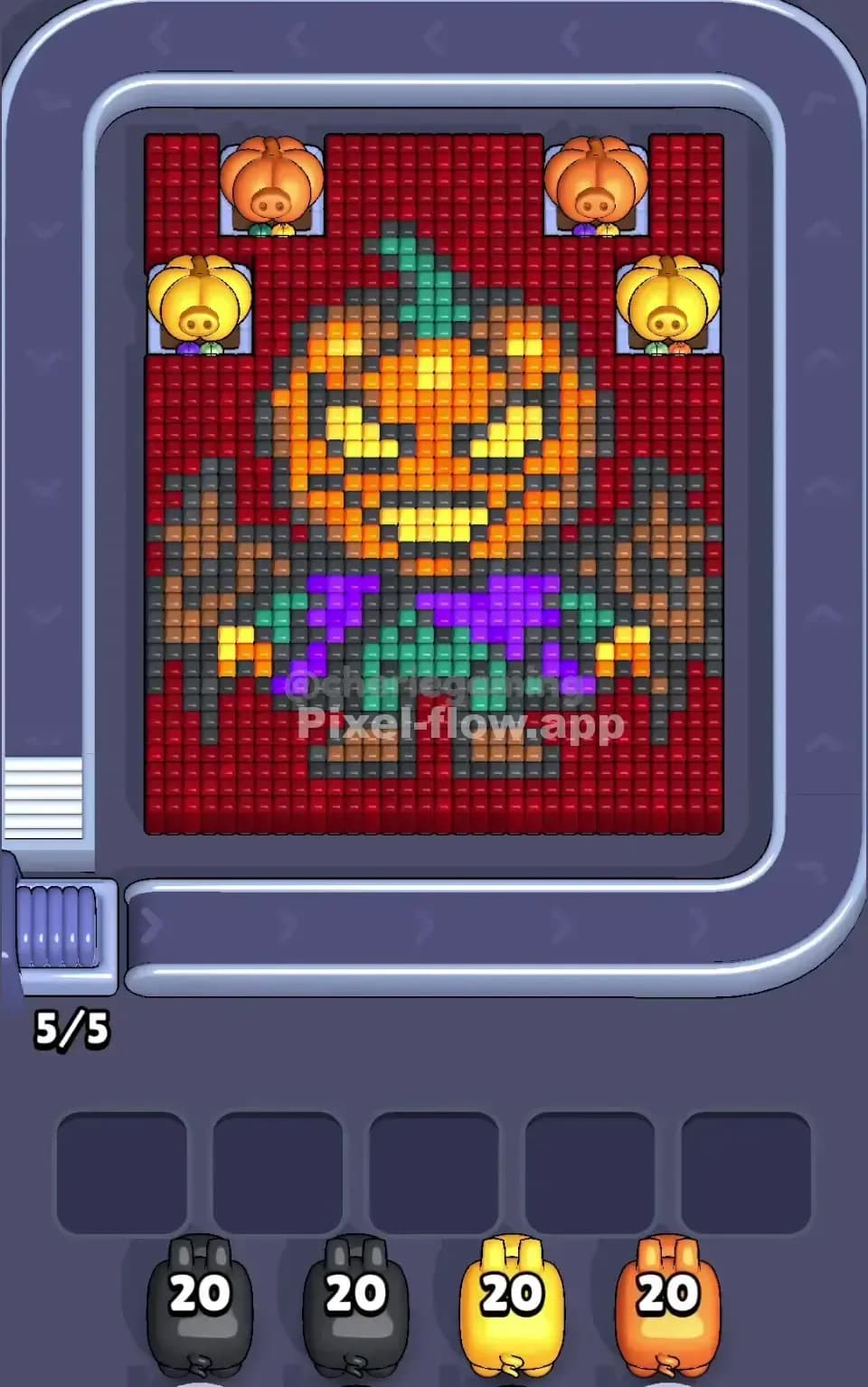 Pixel Flow Level 702 Screenshot