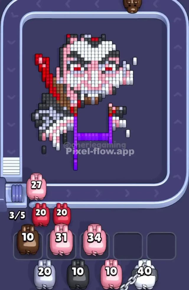 Pixel Flow Level 1841 Solution 2