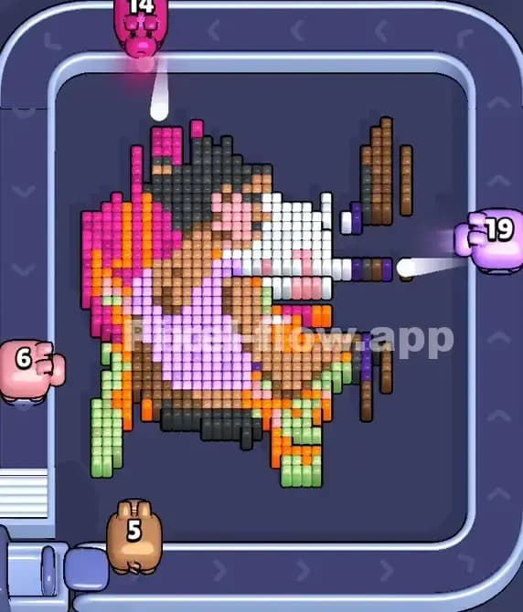 Pixel Flow Level 1882 Solution 2