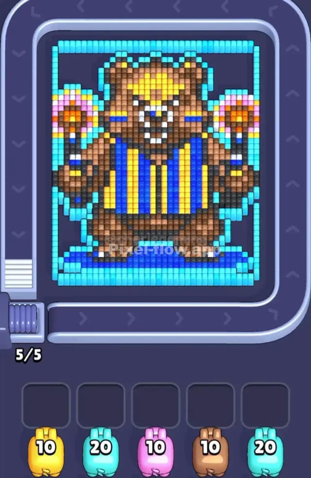 Pixel Flow Level 1907 Gameplay