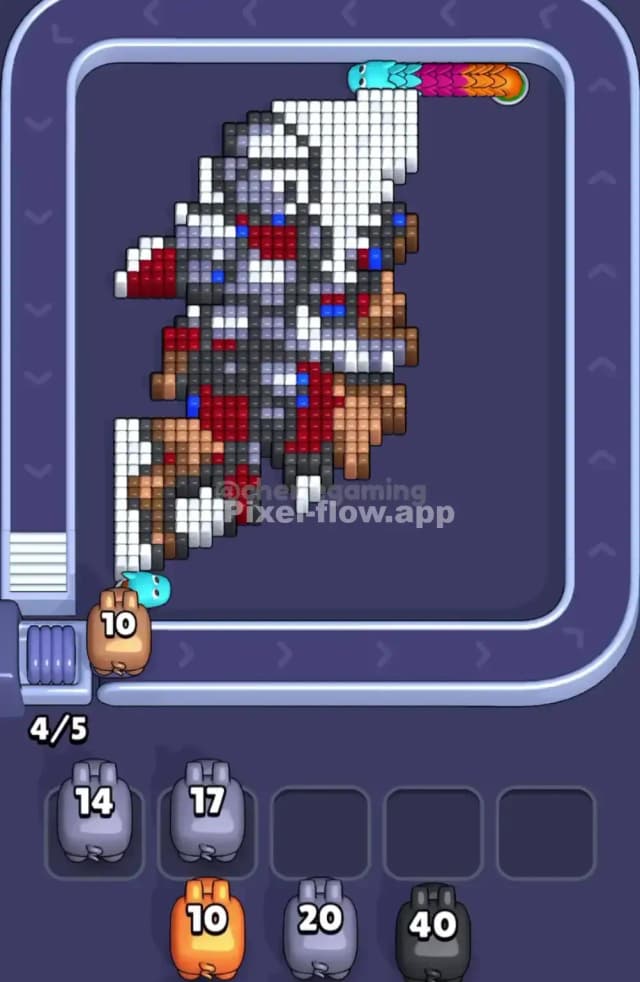 Pixel Flow Level 1814 Solution 2